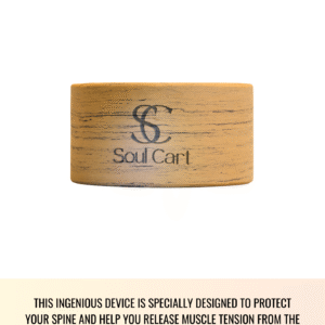 Soulcart WIDE Yoga Wheel Roller 13 x 6.25 inch [Cork Brown] (Cork Wheel, WIDE) - Image 6
