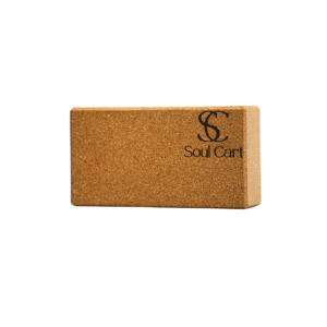 Soulcart Extra Large Cork Yoga Blocks | High-Density, Premium | Non-Slip, Odor-Resistant, Soft Surface for Balance, Support & Stability | Ideal for Yoga, Pilates & Exercise (Cork-Packof 1)
