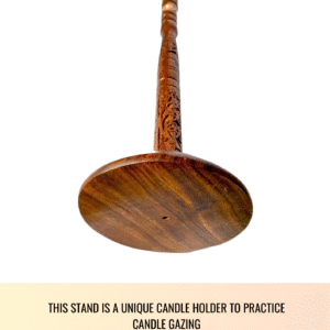 SoulCart Tratak Stand Wooden Meditation Candle Stand Suitable for Third Eye Trataka Yoga Meditation or as a Decorative - Image 6