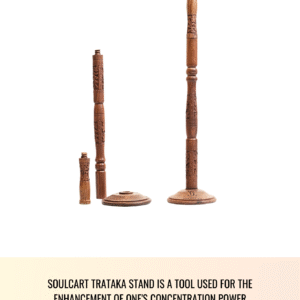 SoulCart Tratak Stand Wooden Meditation Candle Stand Suitable for Third Eye Trataka Yoga Meditation or as a Decorative - Image 7