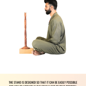 SoulCart Tratak Stand Wooden Meditation Candle Stand Suitable for Third Eye Trataka Yoga Meditation or as a Decorative - Image 8