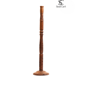 SoulCart Tratak Stand Wooden Meditation Candle Stand Suitable for Third Eye Trataka Yoga Meditation or as a Decorative