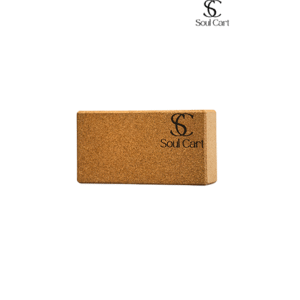 Soulcart Extra Large Cork Yoga Blocks | High-Density, Premium | Non-Slip, Odor-Resistant, Soft Surface for Balance, Support & Stability | Ideal for Yoga, Pilates & Exercise (Cork-Packof 1)